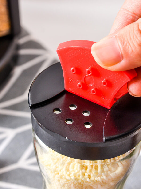 Rotary Seasoning Storage Spice Bottle Rack Kitchen Salt and Pepper Cruet Condiment Set Containers for Spices - Image 3
