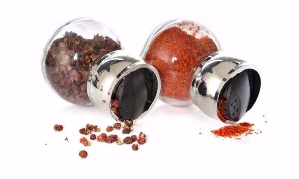 Rotary Seasoning Storage Spice Bottle Rack Kitchen Salt and Pepper Cruet Condiment Set Containers for Spices - Image 7