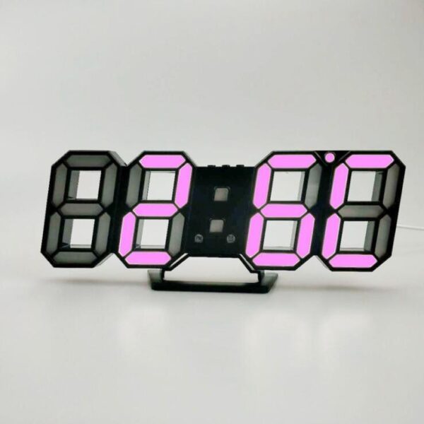 3D LED Wall Digital Clock - Image 8