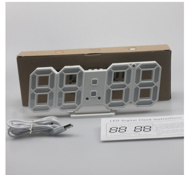 3D LED Wall Digital Clock - Image 5