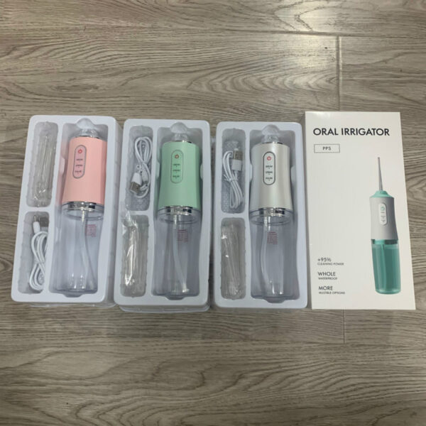 Oral Irrigator 3 Modes USB Rechargeable Water Flosser Portable - Image 5