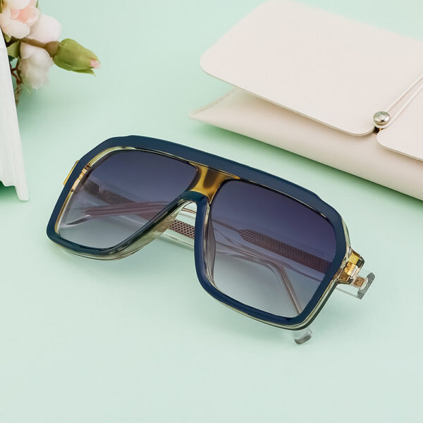 European And American Fashion Square Sunglasses Men - Image 3