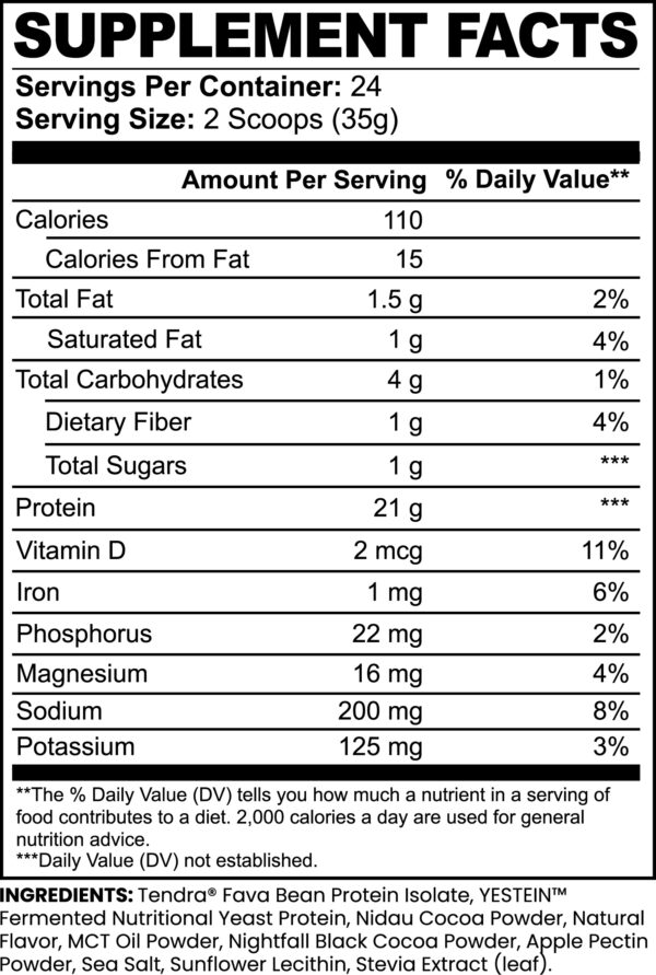 PLANT PROTEIN CHOCOLATE FOR MUSCLE REPAIR AND GROWTH, 29.99 OZ - Image 3