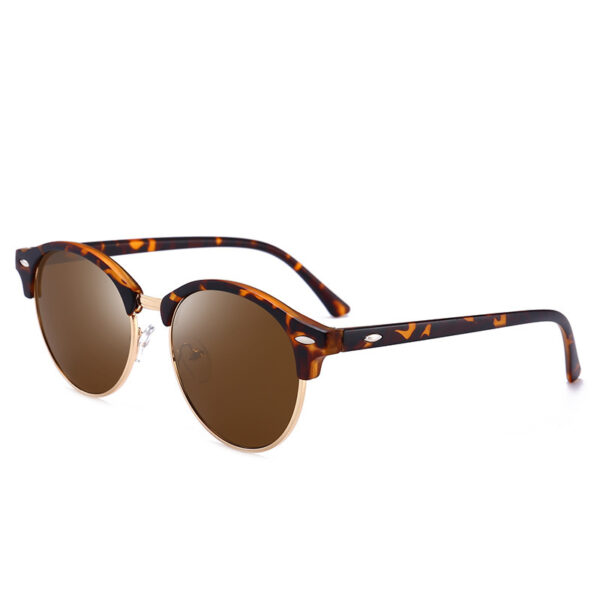 Fashion Polarized Retro Trendy Metal Glasses - Image 3