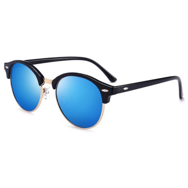 Fashion Polarized Retro Trendy Metal Glasses - Image 9