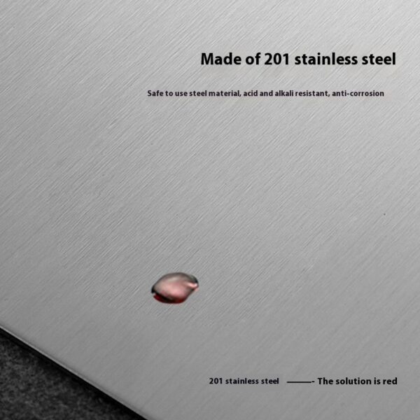 Kitchen Thickened Cutting Board Stainless Steel Cut Vegetables Meat Chopping Board Cooking Tools Anti-mold Cutting Boards Mats - Image 3