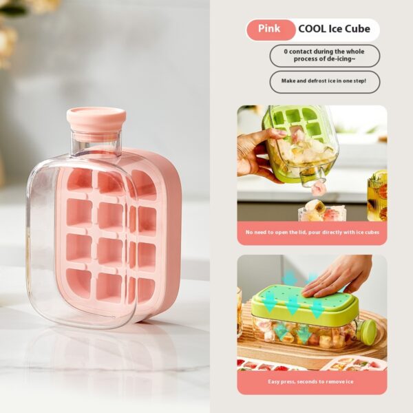 One-Click Molding Cooling Cup,Instant Ice Maker,Zero-Contact Design,Straw Included,Curling Mold,Portable & Stylish Chilled Drink - Image 10