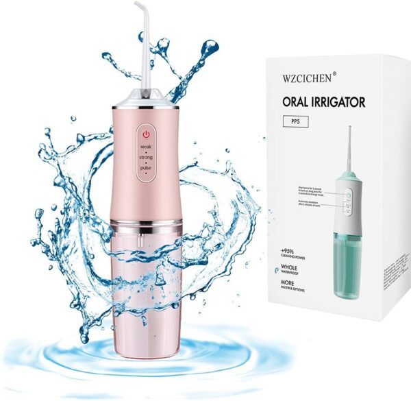 Oral Irrigator 3 Modes USB Rechargeable Water Flosser Portable - Image 2