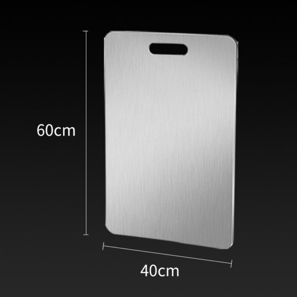 Kitchen Thickened Cutting Board Stainless Steel Cut Vegetables Meat Chopping Board Cooking Tools Anti-mold Cutting Boards Mats - Image 7