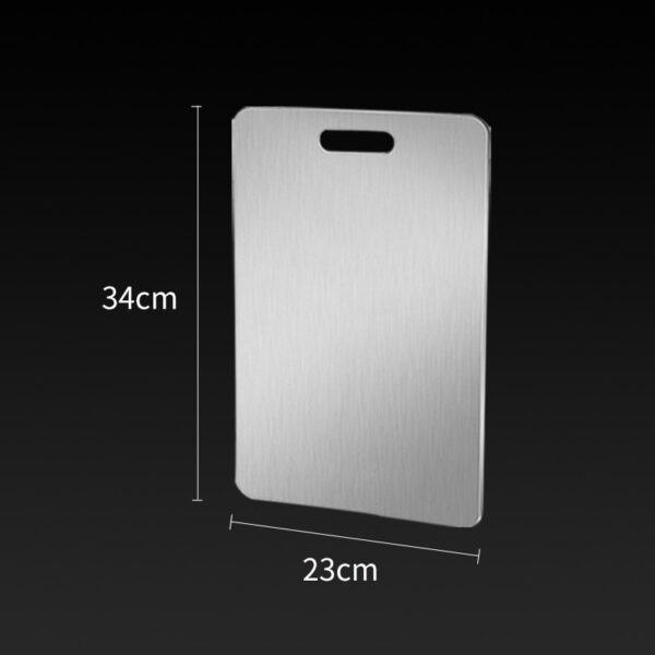 Kitchen Thickened Cutting Board Stainless Steel Cut Vegetables Meat Chopping Board Cooking Tools Anti-mold Cutting Boards Mats - Image 5