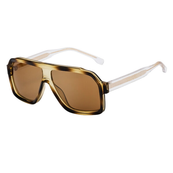 European And American Fashion Square Sunglasses Men - Image 2